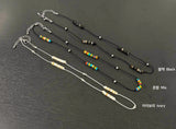 Ludain Bohemian Mother Pearl Ball Necklace