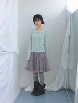 V cut light button t