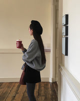 Melo, コーデュロイローライズミニスカート