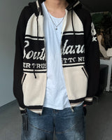 DP South Hachi Knit Zip-up (2C)