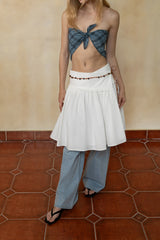 Audrey midi skirt_ivory