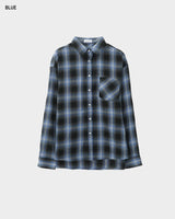 Spray check shirt