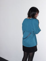 ベレロスウェットシャツ(PEACOCK BLUE)