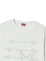 BUTTON TEE IVORY
