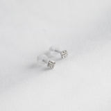 Square Cubic Zirconia Earrings