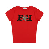 FY レオパードTシャツ (RED) F25QB100