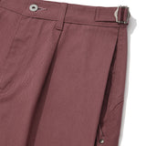 Double tuck BERMUDA shorts / Raspberry