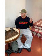 Cake layered shibori sweatshirt