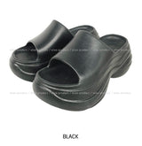 8cm UP! Wave EVA Platform Slippers