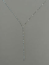 [925silver] Spot drop necklace