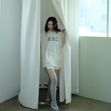 KIRIGIRL BOXY T-SHIRT _IVORY