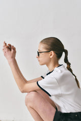 Linger Contour Tee_White