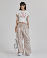 POSITIVE PINK CROP TOP