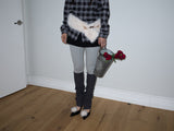 TOGGLE FUR BELT (IVORY)