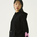 [UNISEX]エルボーリボンフーディー