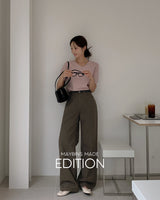 [MADE] Yirel color cotton pants