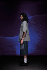 Splice Cropped Shorts