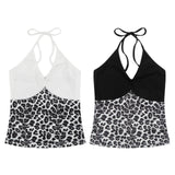 Luni Contrast Leopard Camisole