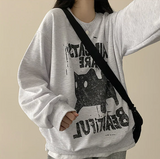 Alk ビンテージキャットスウェットシャツ