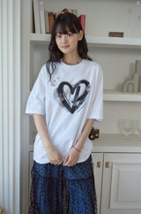 26SS★ Mono Heart Short Sleeve Tee