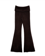 ben over low ribbed bootcut knit pt