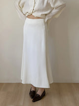 Dion Pintuck Mermaid Long Skirt