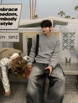 Easy Hachi round knit