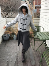 SOFT UNBALANCE FLARE SKIRT