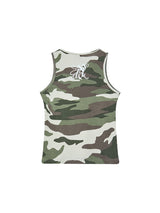 P.O.M BACK POINT SLEEVELESS (CAMO)