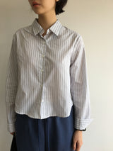 Mark Stripe Shirt (3color)