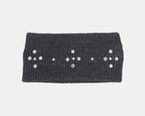 Sohin Cross Stud Knit Hairband