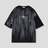 None Dirty Waffled Top (2color)