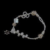 Blooming pearl bracelet