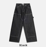 クレスダブルニーカーペンターローデニムパンツ