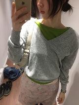 エネクルーネックTシャツ (4color)