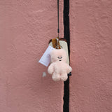 tuteogi peach pink doll keyring
