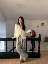 Cozy Wide 2WAY Warm Sweat Pants (3color)