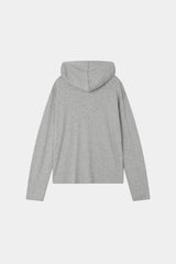 No.1484 フードボタンTシャツ (4color)