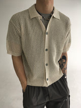 bagel punching cardigan(2colors)