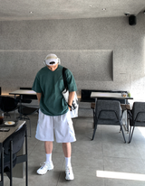 ダイオードジェネラルピグメントオーバーフィットショートスリーブ