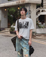 ピープルフォトグラフィック半袖Tシャツ