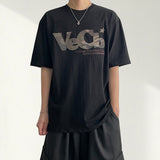Camo Patch Embroidered Boxy Fit Short Sleeve T-shirt