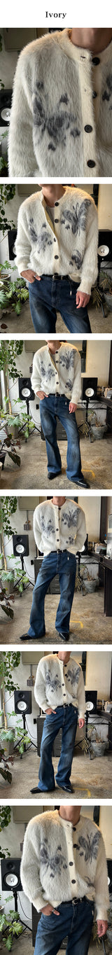 [F/W] Heavy angora fly cardigan(2color)
