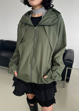HIGH NECK WIND JUMPER