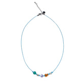 sky blue gemstone necklace