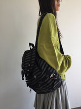 Willy Stripe Backpack (2color)