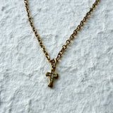 Retro Cross Pendant Necklace