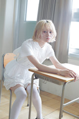 apron frill skirt