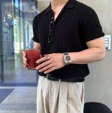 nade Cool Cable Collar Short Pant Knit