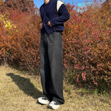 Semi-Wide Side Banding Denim